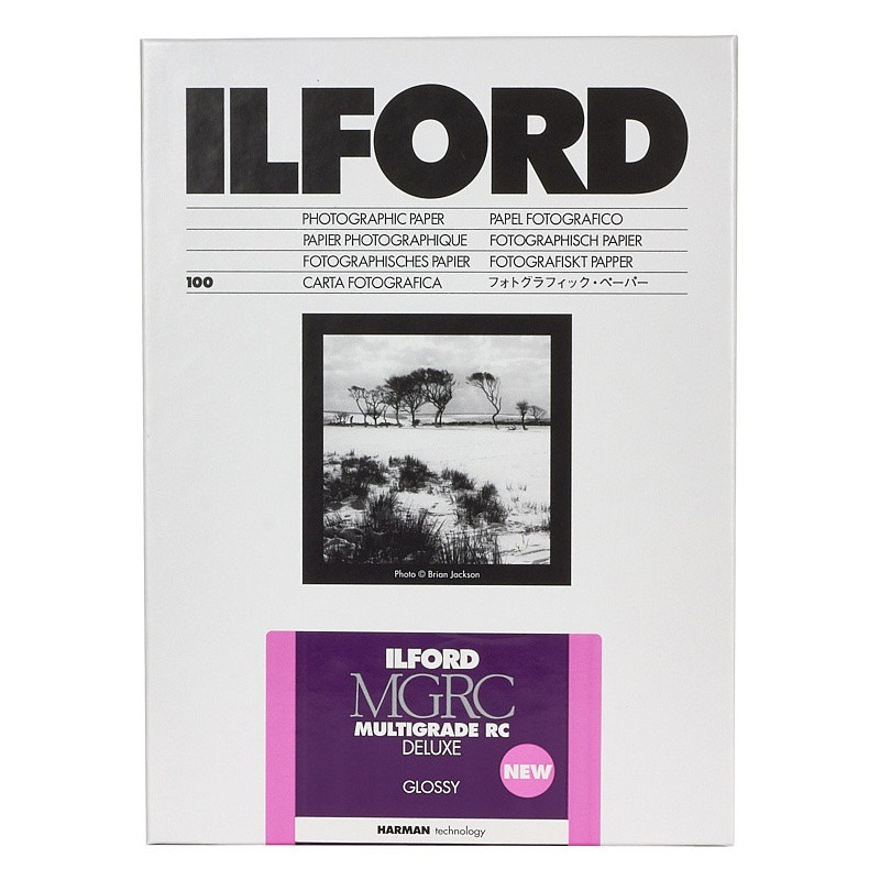 ILFORD 12,7x17,8/100 Multigrade V, černobílý fotopapír, MGRCDL.1M (lesk)