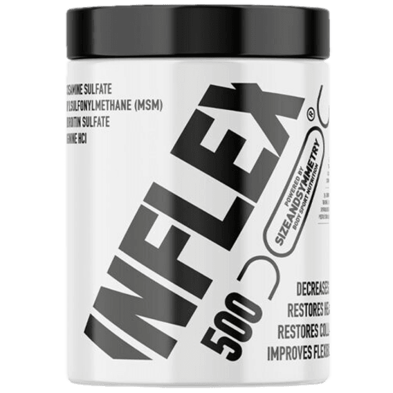 SizeandSymmetry INFLEX Příchuť: bez příchutě, Velikost balení: 500 Gramů