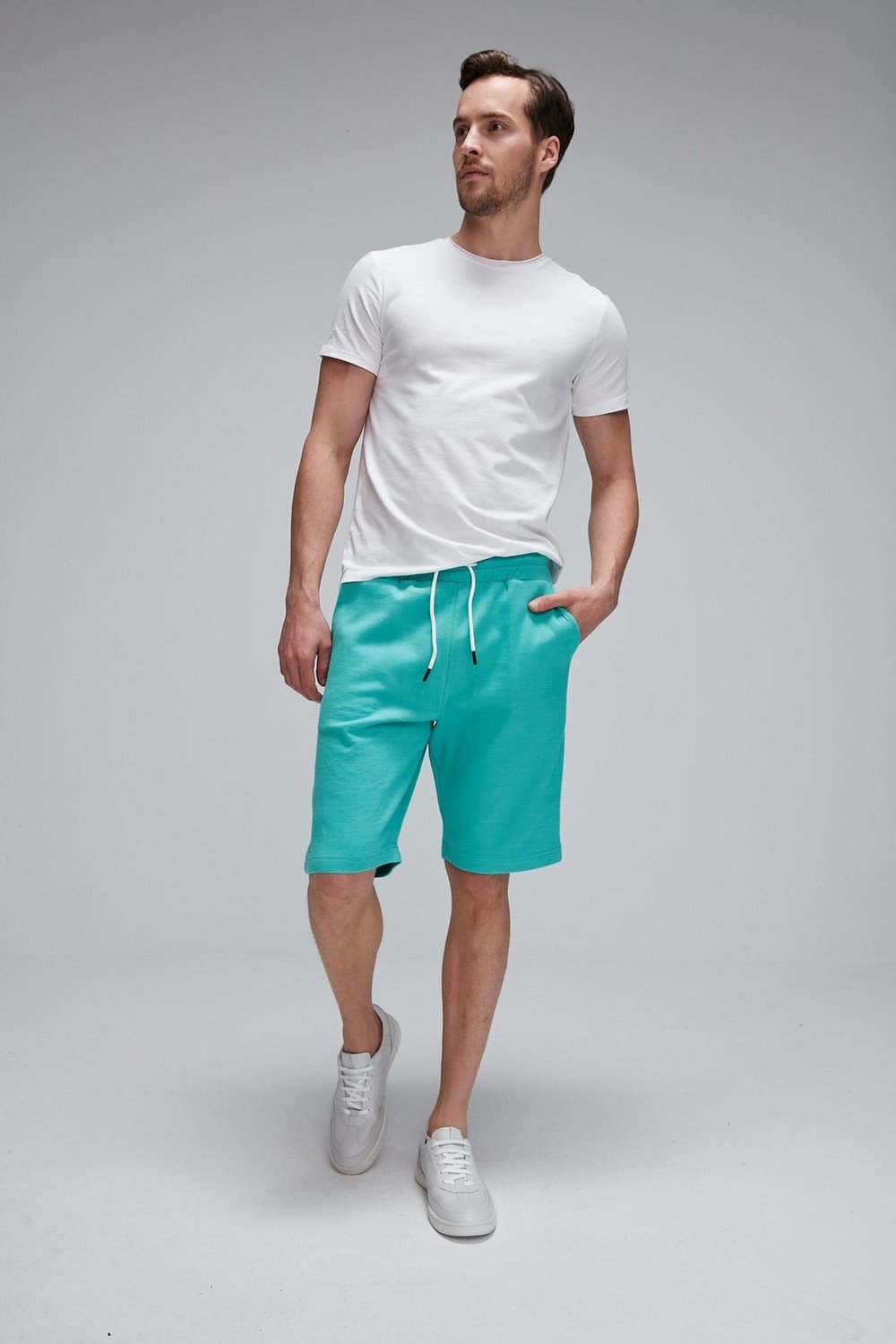 GRIMELANGE Shorts - Green - Normal Waist