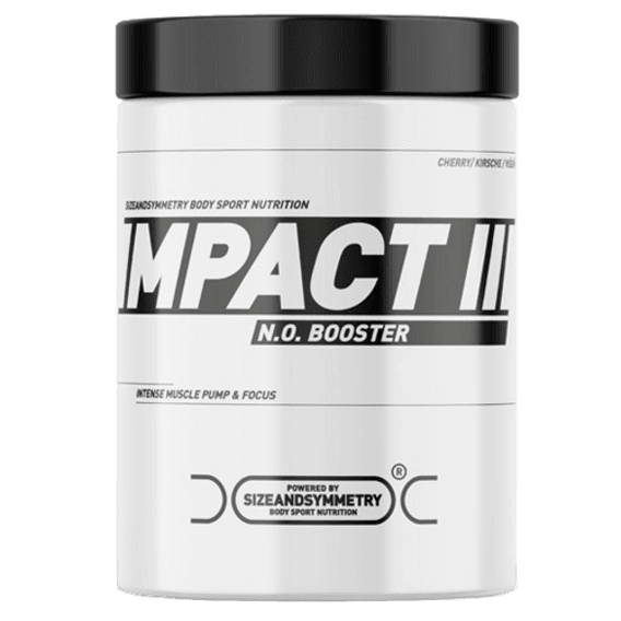 SizeandSymmetry Impact III N.O. Příchuť: višeň, Velikost balení: 400 Gramů