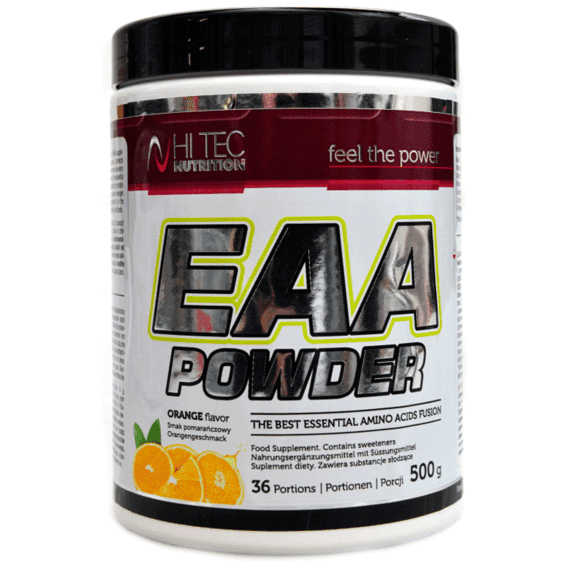 HiTec Nutrition HiTec EAA powder Příchuť: pomeranč, Velikost balení: 500 Gramů