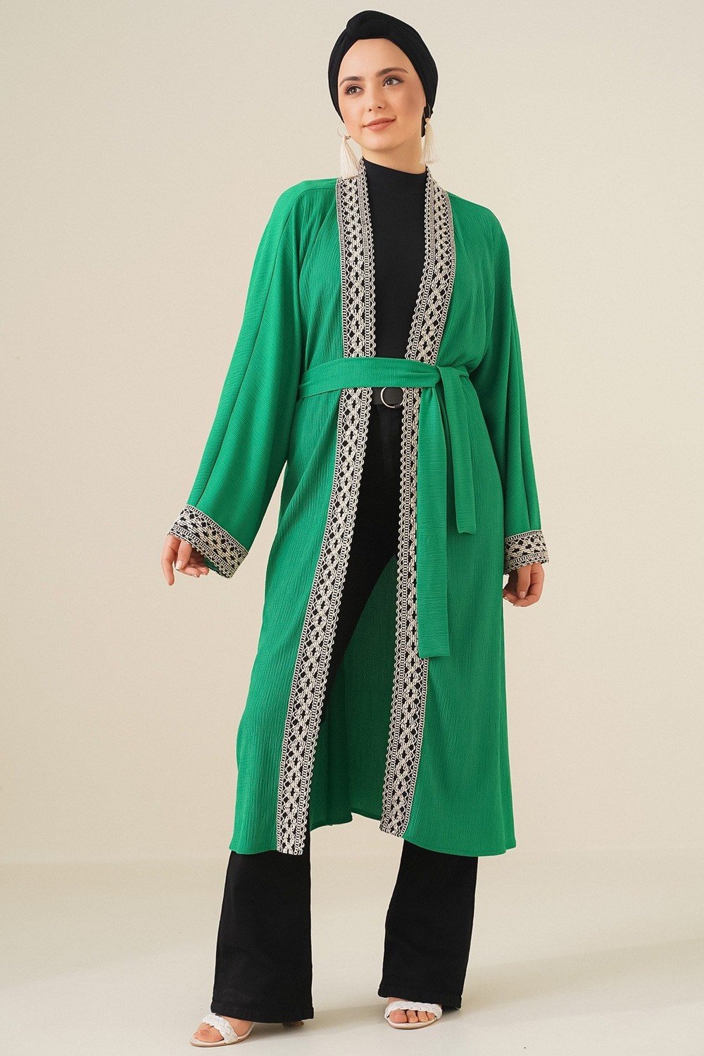 Bigdart Kimono & Caftan - Green - Regular fit