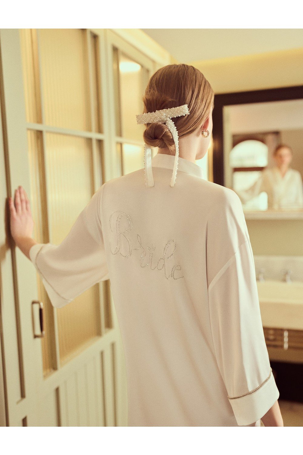 Koton Dressing Gown - White
