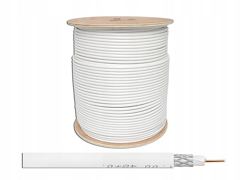 Koaxiální kabel RG6 1.02CU 48x0.12 300m