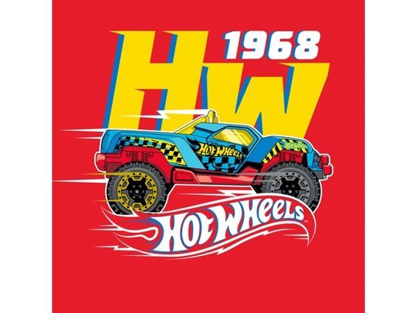 Magický ručníček HOT WHEELS 1968 30x30 cm