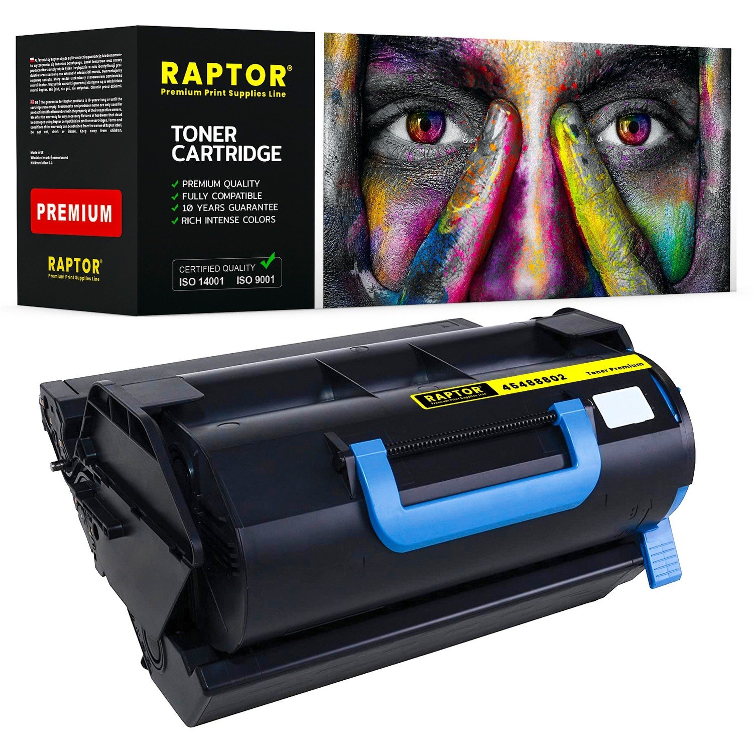 Toner Premium Do Oki MB770dnv MB770 B721DN XL