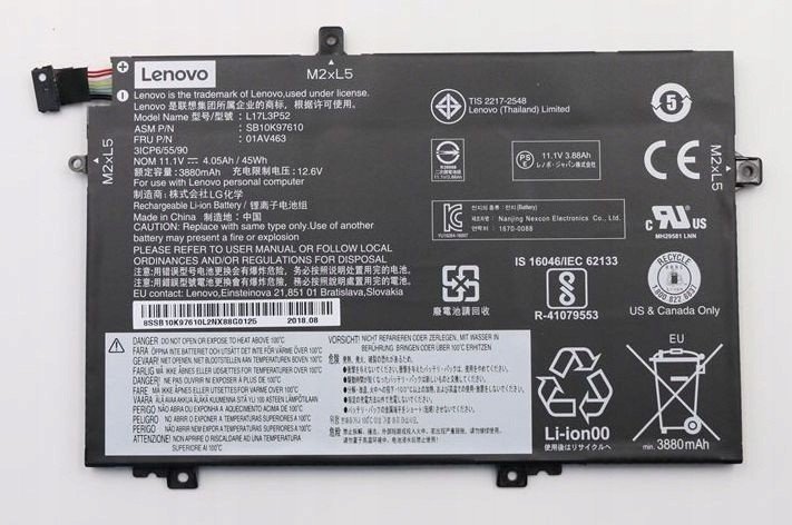 Lenovo Batt Internal 3C 45WH LI