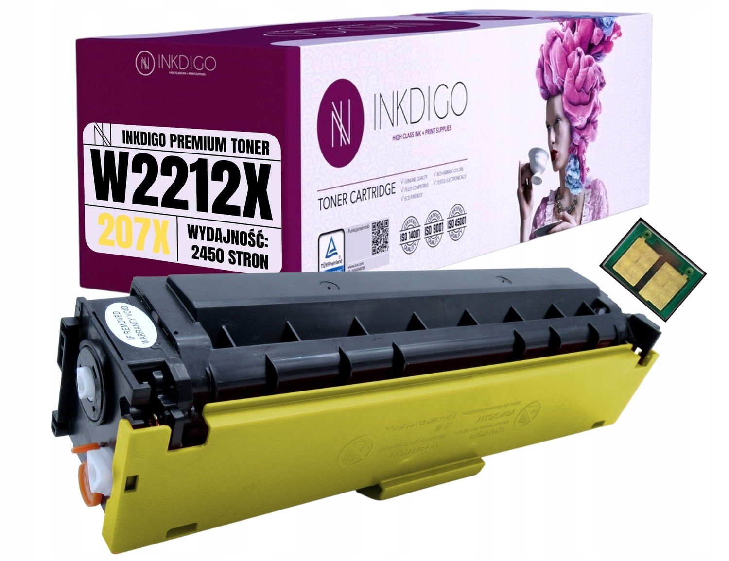W2212X Náhradní toner pro Hp Laserjet M 255 282 283