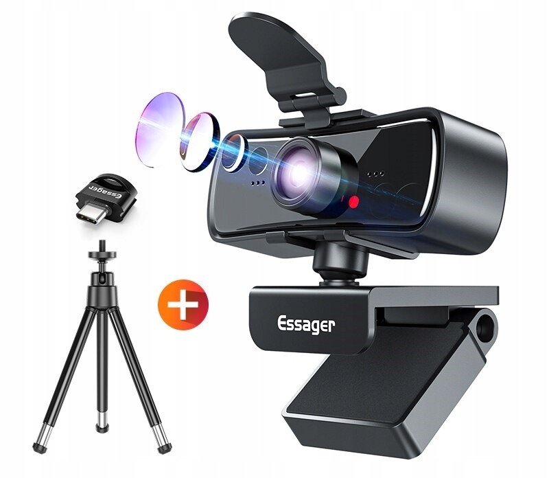 Essager C3 1080P 2K Full Hd webkamera