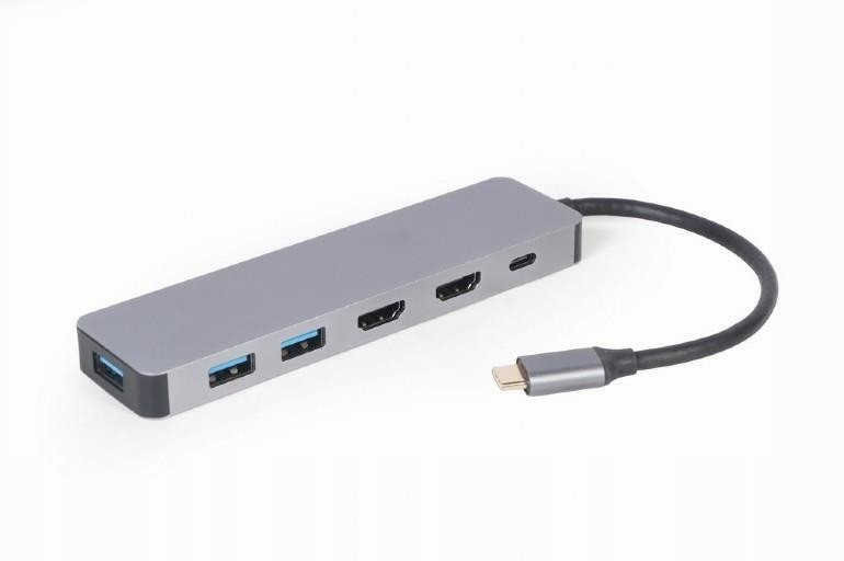 I/o Adaptér Usb-c To HDMI/USB3/3IN1 A-CM-COMBO3-03