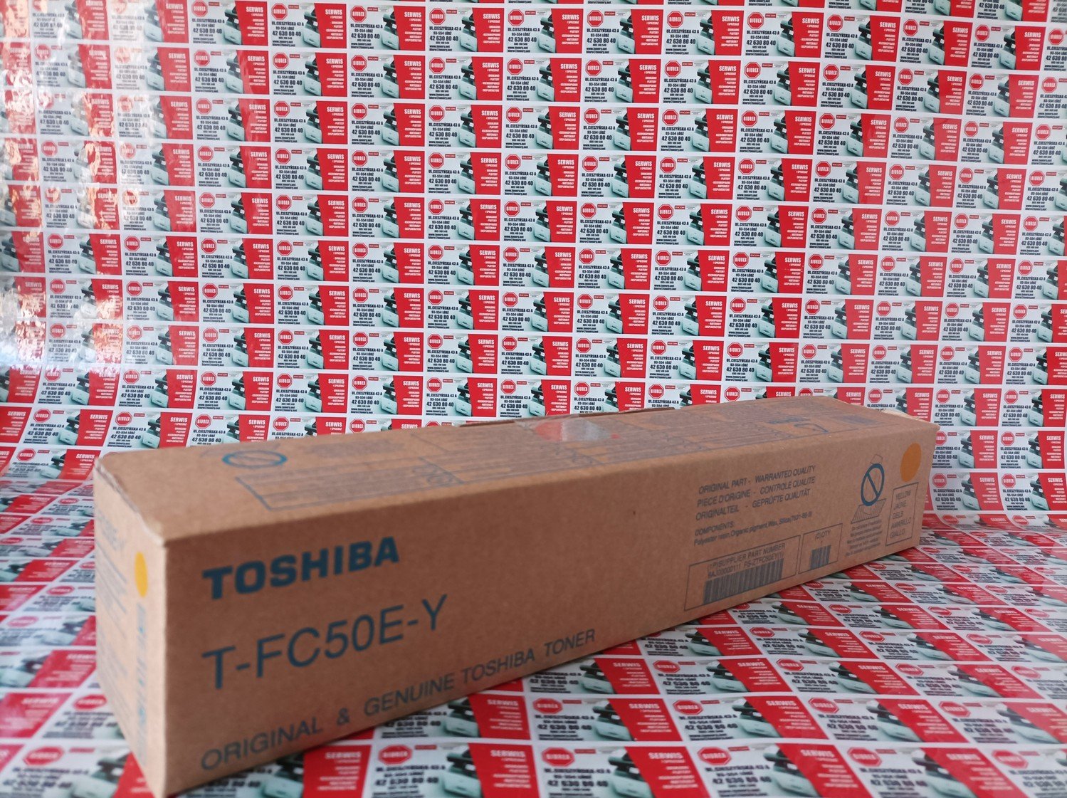 Toner Toshiba T-FC50E-Y až 4555c Yellow oryg