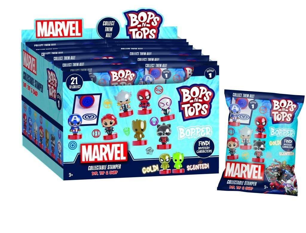 Razítka Marvel Bops/Tops - Alltoys