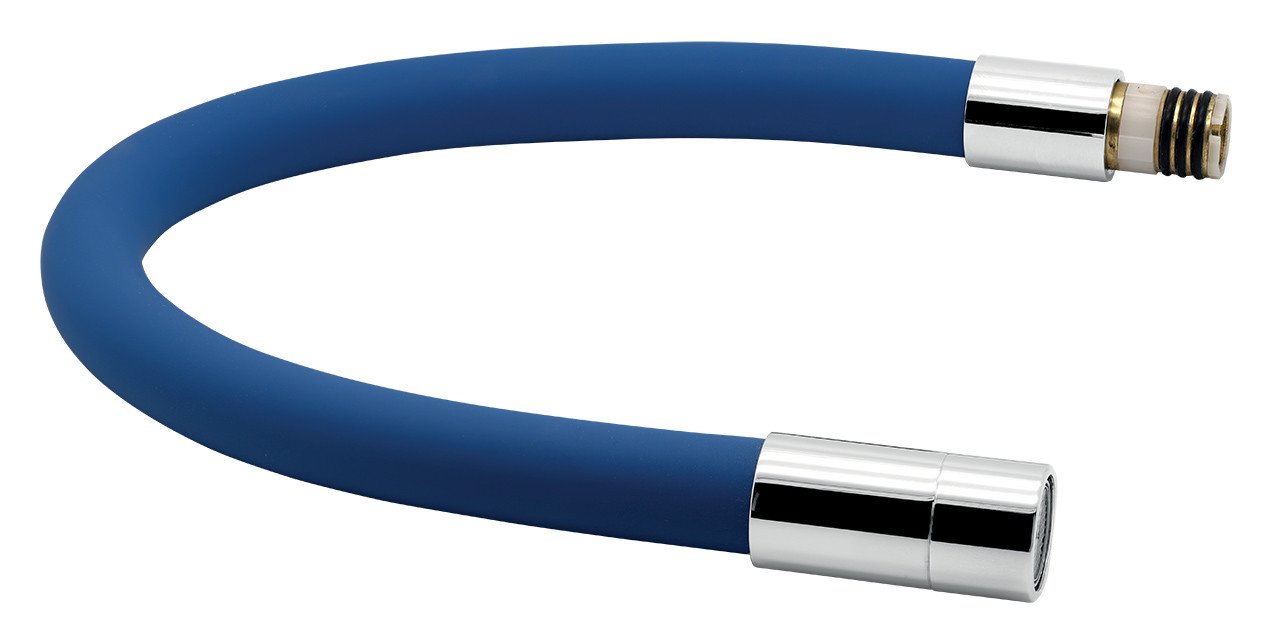 Novaservis Elastické rameno k baterii 70710, modrá-chrom (RAM70710,0MD)