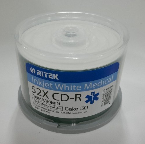 Traxdata Cd-r 700 Mb 52X Inkjet Ff Tisknutelná Medica