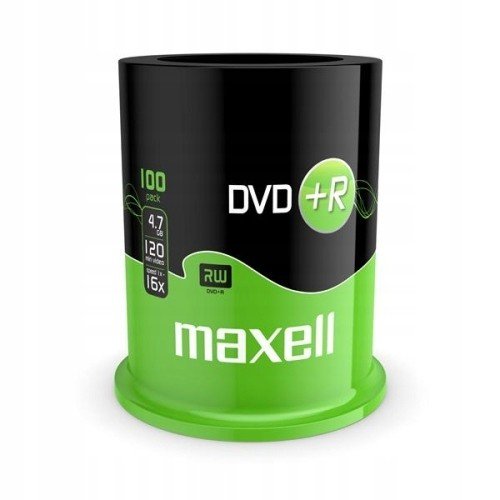 Maxell Dvd+r 4,7GB 16X DORT*100 275641,30. Gb