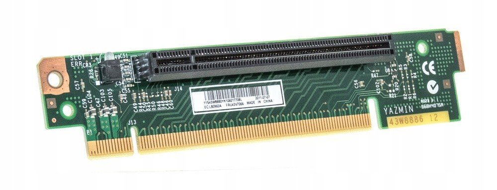 Ibm 43V7066 x3550 M2/M3 Riser Card PCIe x16