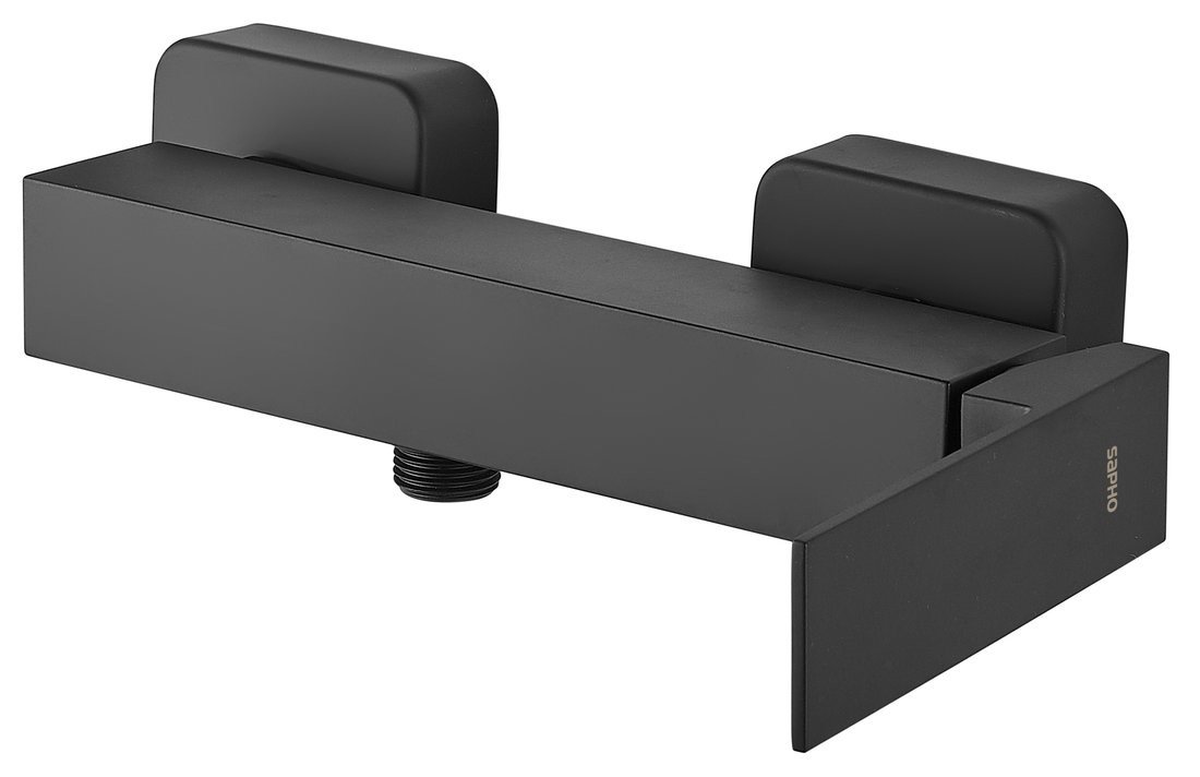 Sapho LATUS nástěnná sprchová baterie, černá mat