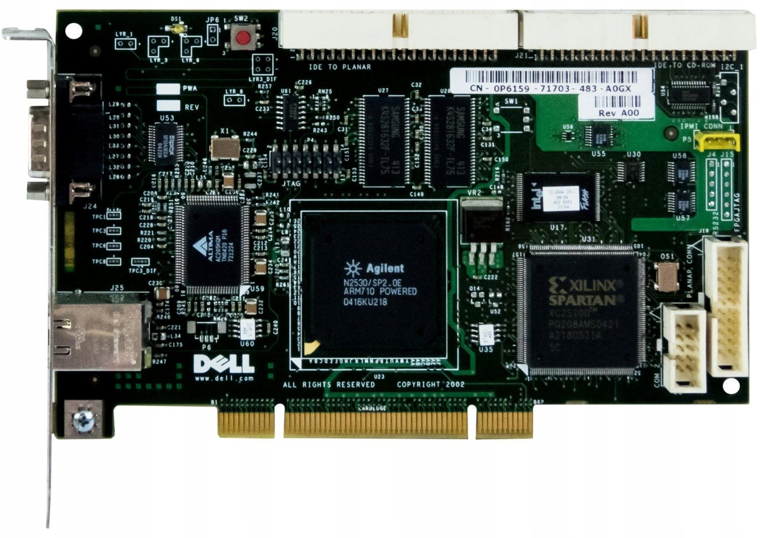 Dell 0P6159 Drac 3 Xt Dálkový Přístup Pci 1600SC
