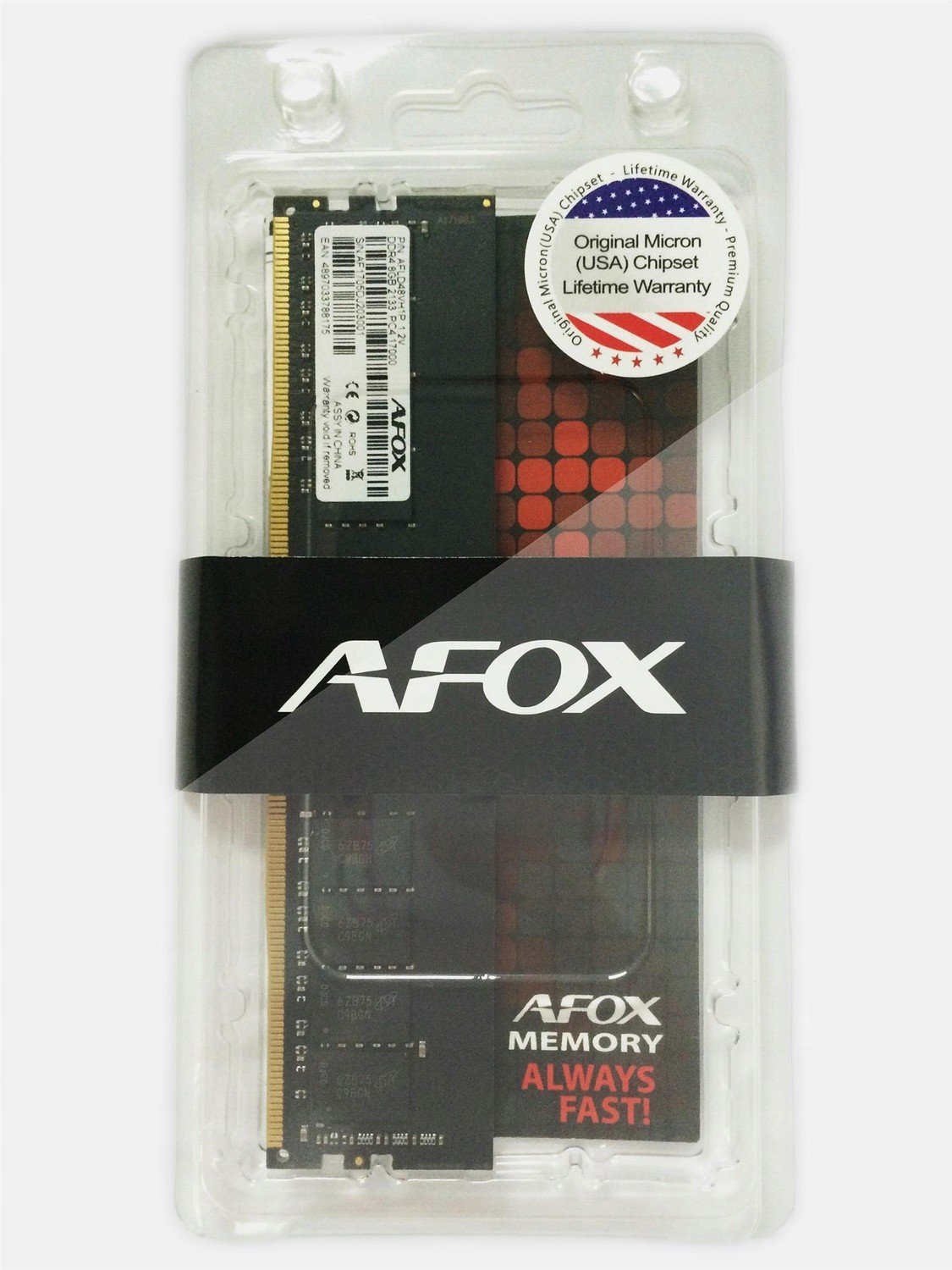 Paměť Ram Afox DDR4 16 Gb 2400