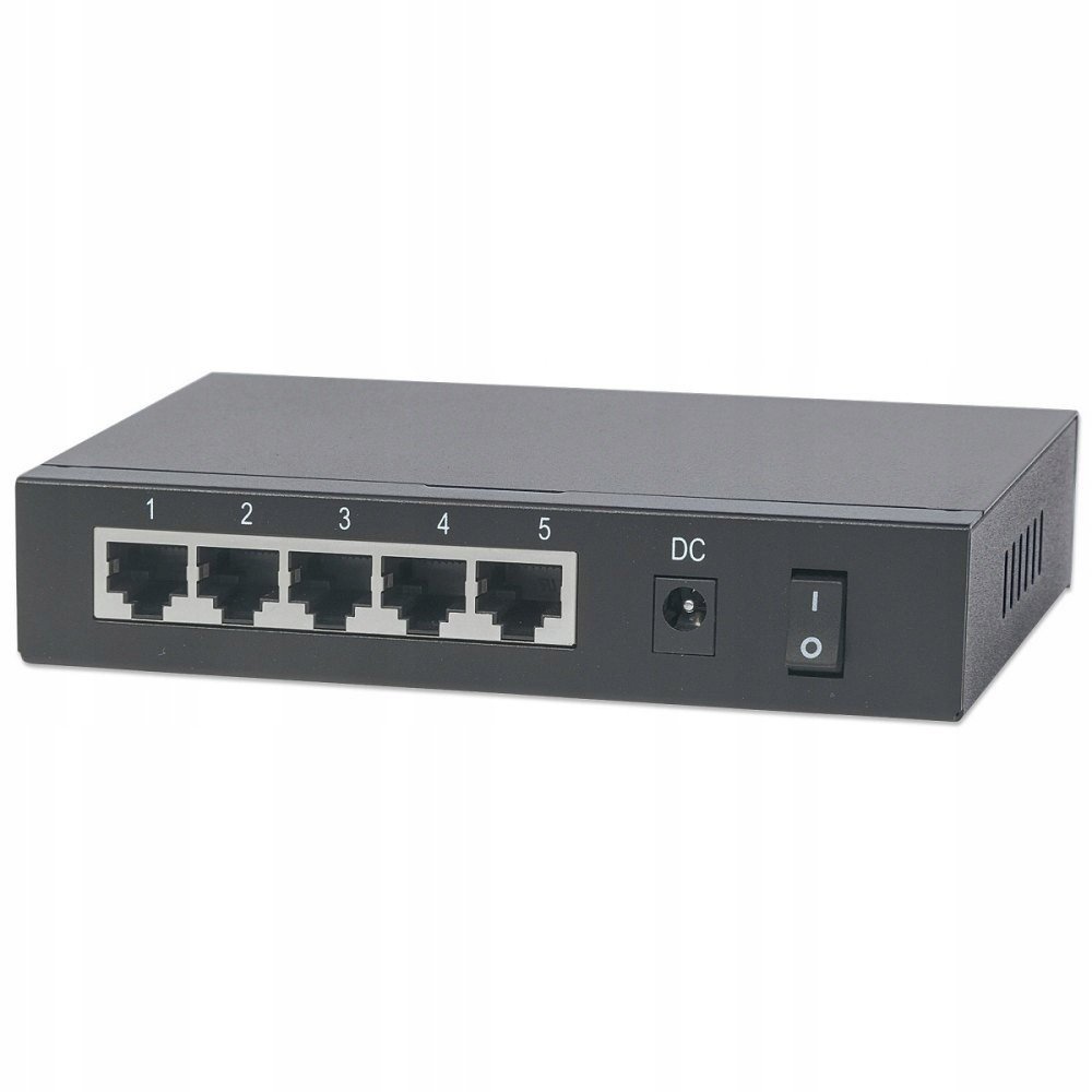 Manhattan Switch 5x Ge 4x Pse PoE+ 1x Pd Ieee 802.