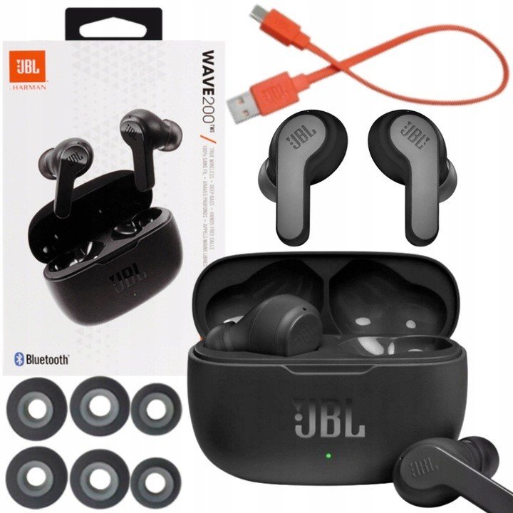 Bezdrátová Sluchátka Jbl Wave 200 Tws