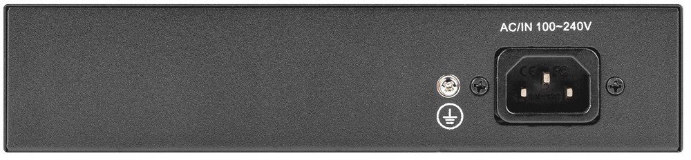 Switch 8 portový Lanberg RSFE-8P-2GE-120 rack PoE