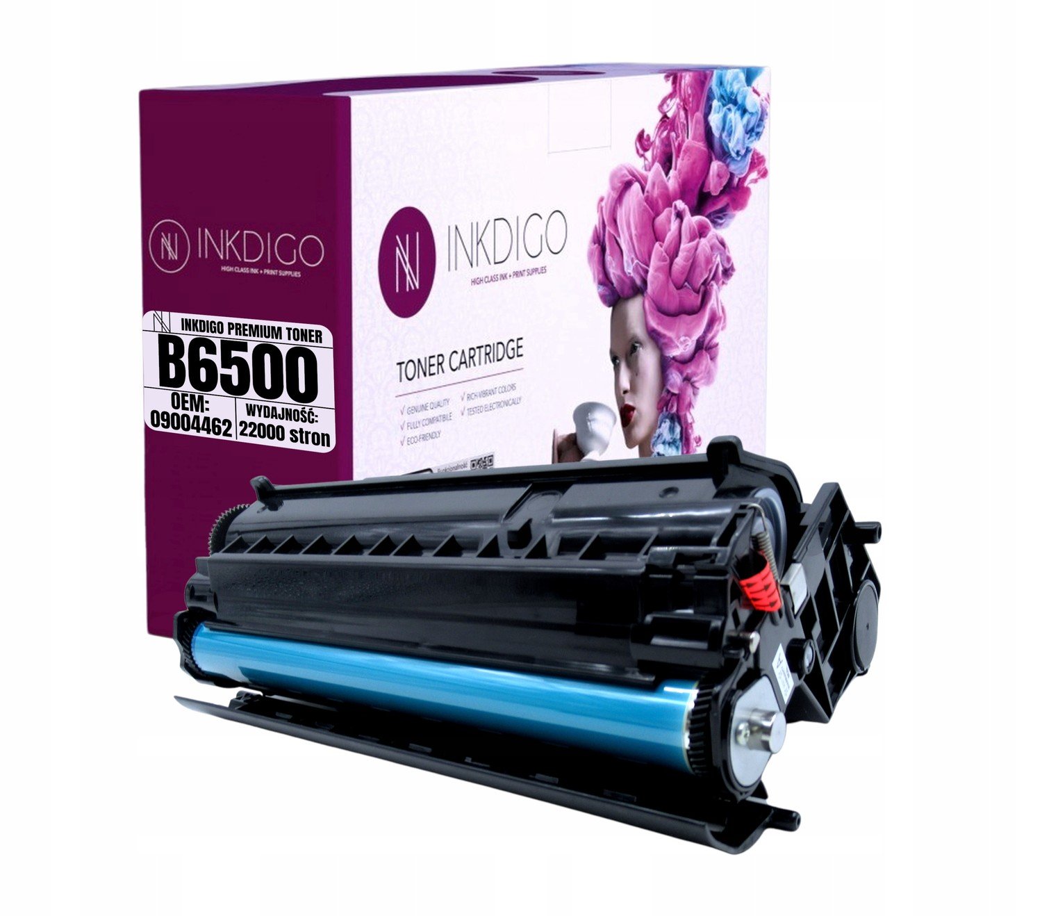 Toner do tiskárny Oki B6500 náhradní 09004462