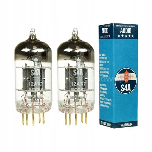 ECC83 12AX7 Premium S4A Gold vybraný pár
