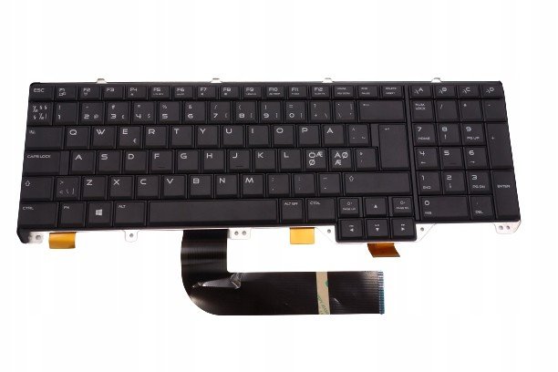 Nová Klávesnice Dell Alienware M17x R5 č. MV7T0