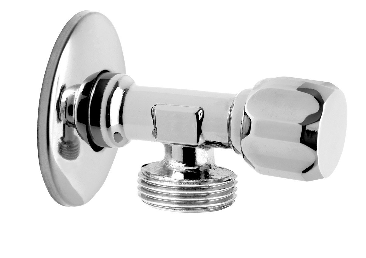 Novaservis Rohový ventil s krytkou a kovovou pákou 1/2