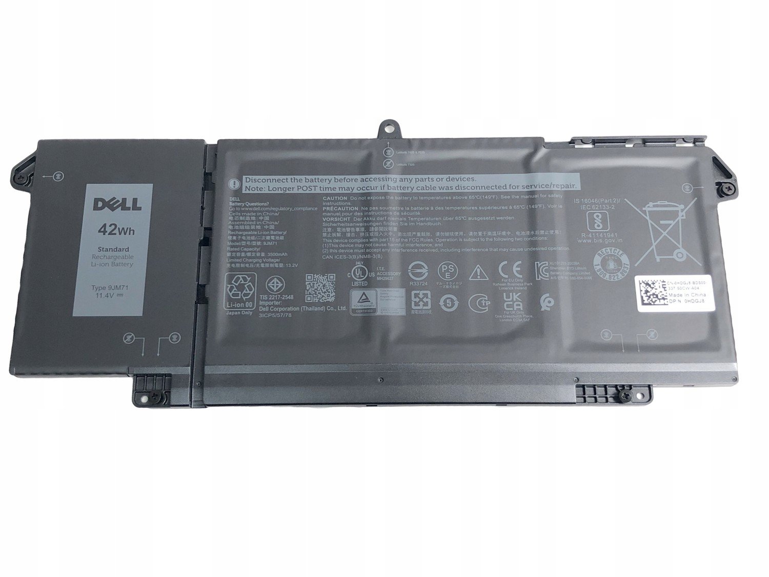 Nový originální Dell Latitude 5320 7320 7420 7FMXV