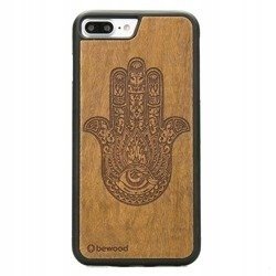 Dřevěné Pouzdro Pro Iphone 8/7 Plus Hamsa Imbuia