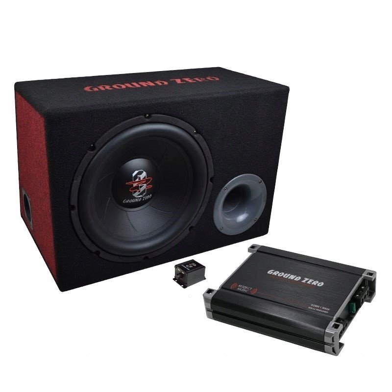 Ground Zero Gz Bass Kit 1.300X-II set subwoofer