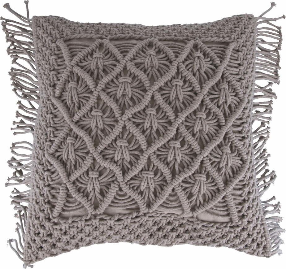 Textilní dekorační polštář 45x45 cm Macrame – Villa d'Este