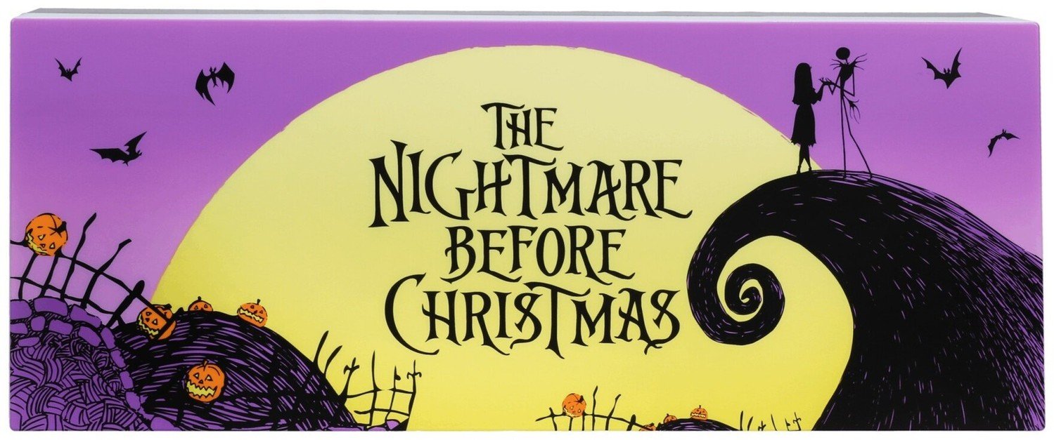 Lampička The Nightmare Before Christmas - Logo - 05056577721232