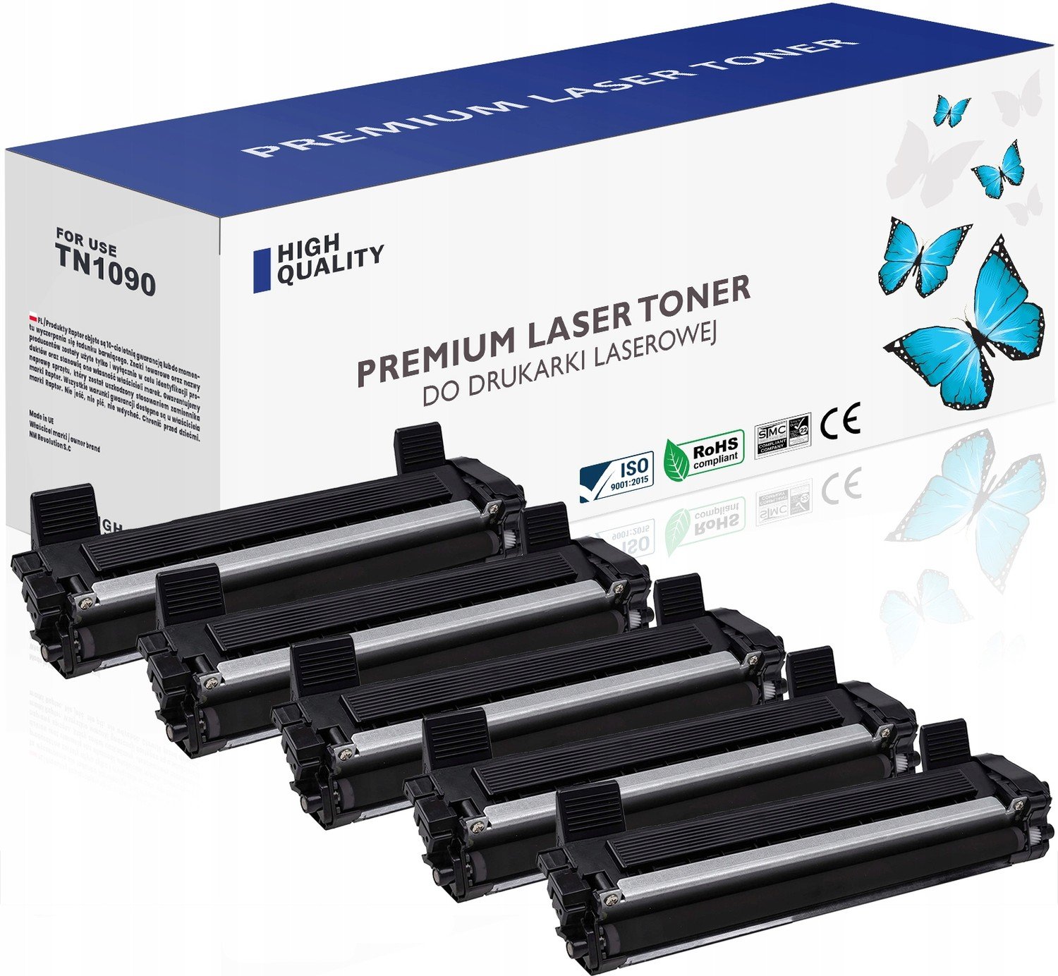 5X Toner Pro Brother TN-1090 DCP-1622WE HL-1222WE