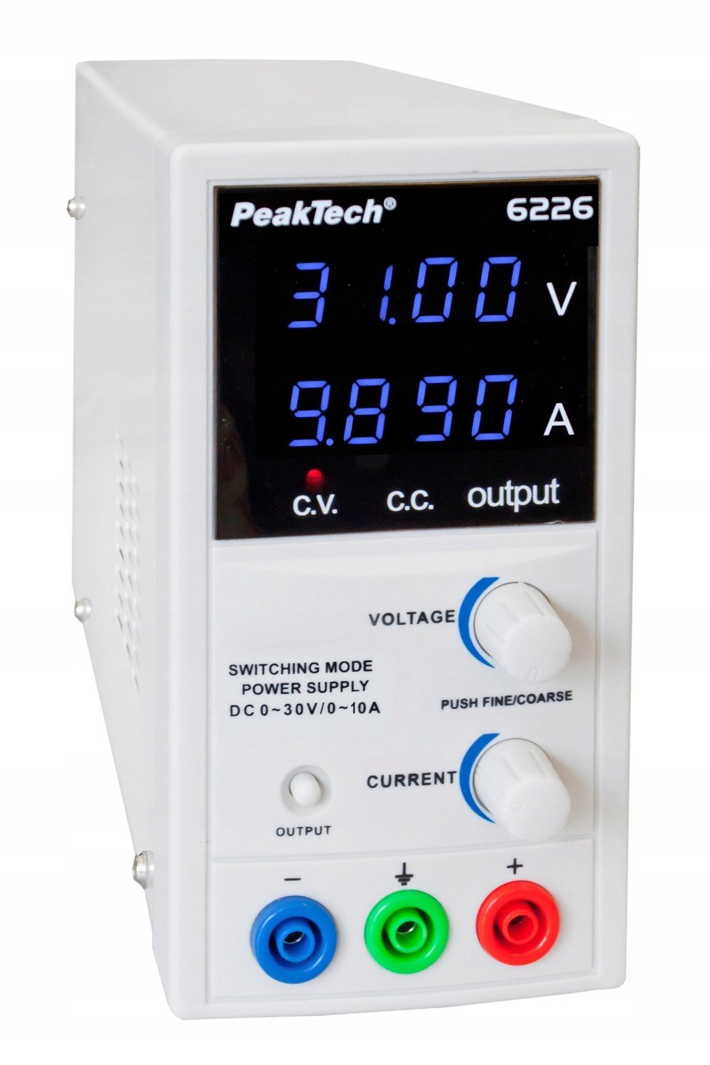 Laboratorní napájecí zdroj 30V 10A PeakTech 6226