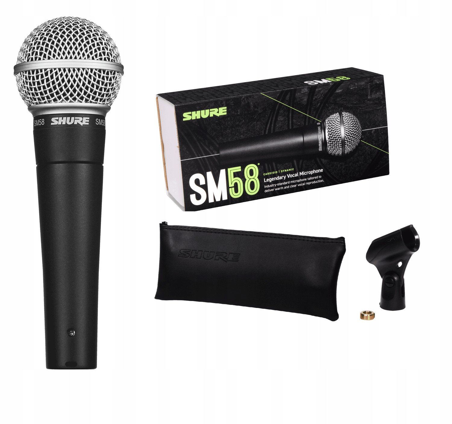 Shure SM58 vokální mikrofon s vypínačem