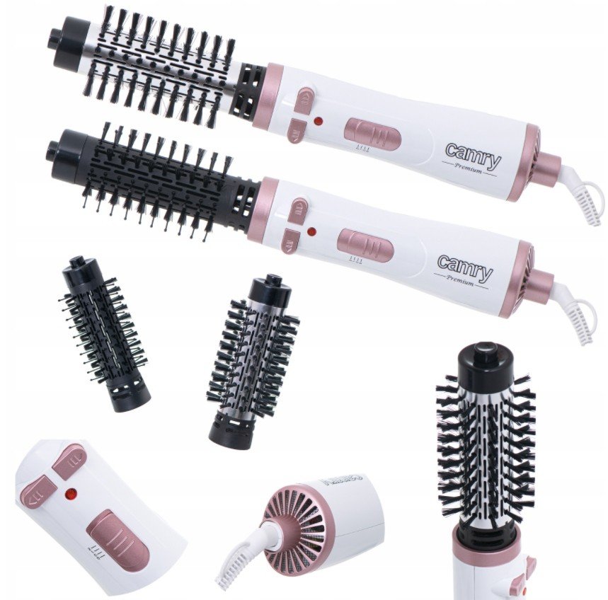 Sušička Keramická Kulma Rotační 2 Kartáče