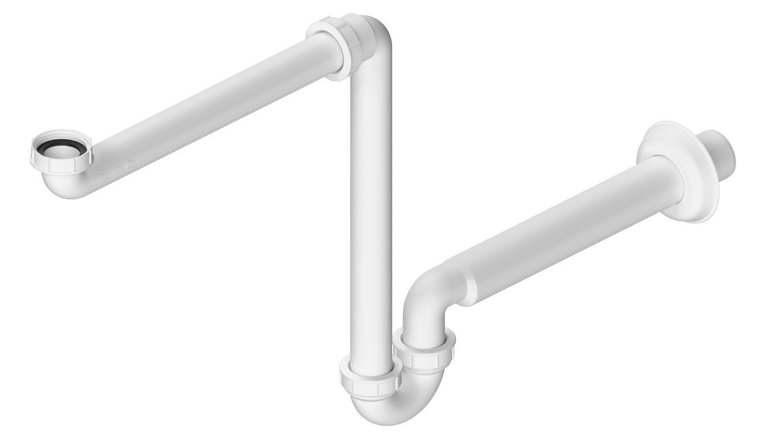 Bruckner Umyvadlový sifon šetřící místo 5/4