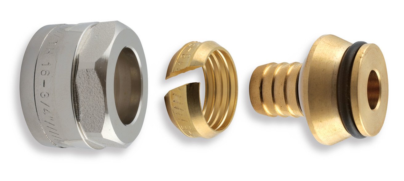 Novaservis Šroubení 3/4“ pro trubky PEX 16x2mm 2ks (67841612Y)