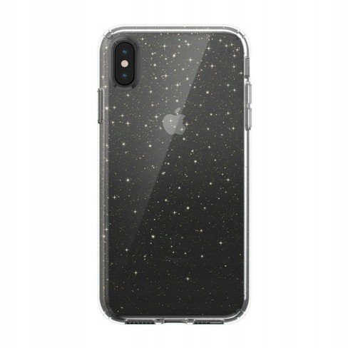 Speck Presidio Clear Glitter Iphone Xs Max Zlatý