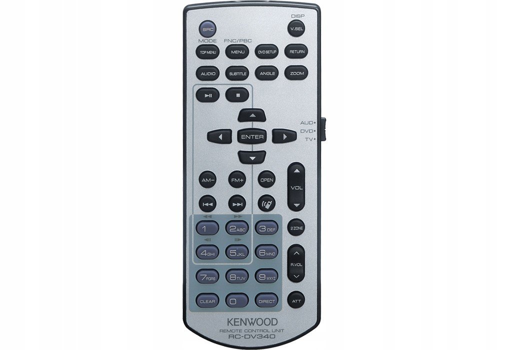 Kenwood KNA-RCDV340 Dálkové ovládání pro rádio Multimediální DVD