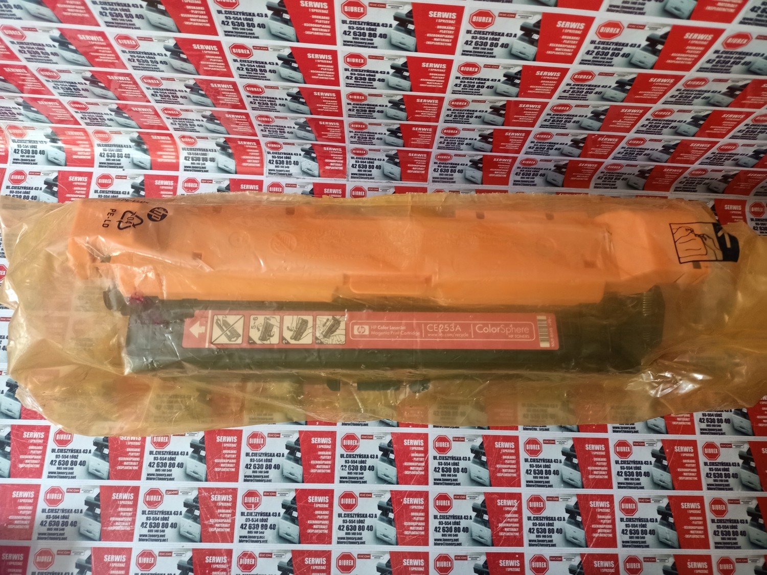 Toner Hp CE253A CE253AC pro CM3530 CP3520 M oryg