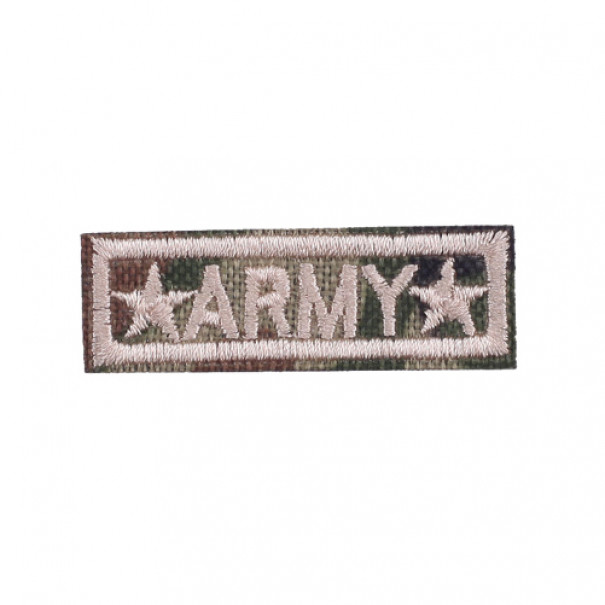 Nášivka nažehlovací symbol US Army 1,6x5,3 cm