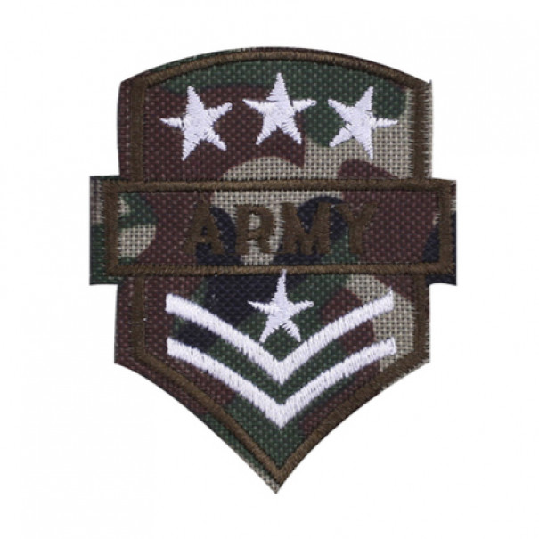 Nášivka nažehlovací hodnost US Army Lieutenant 6,1x7,6 cm