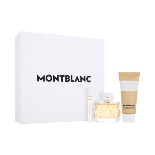Montblanc Signature Absolue dárková kazeta pro ženy parfémovaná voda 90 ml + parfémovaná voda 7,5 ml + tělové mléko 100 ml