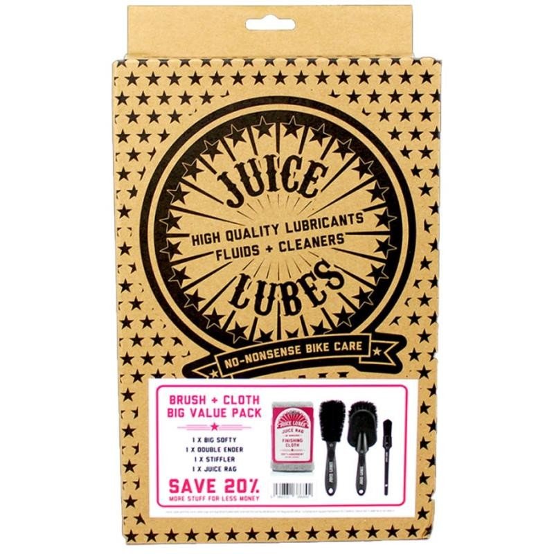 Juice Brush Cloth Big Value Pack - sada obsahuje Double Ender, Big Softy, Rag, Stiffler