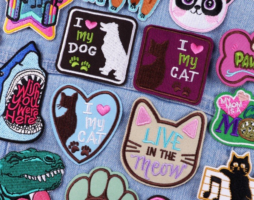 Super nášivka pro milovníky zvířat - I love my cat