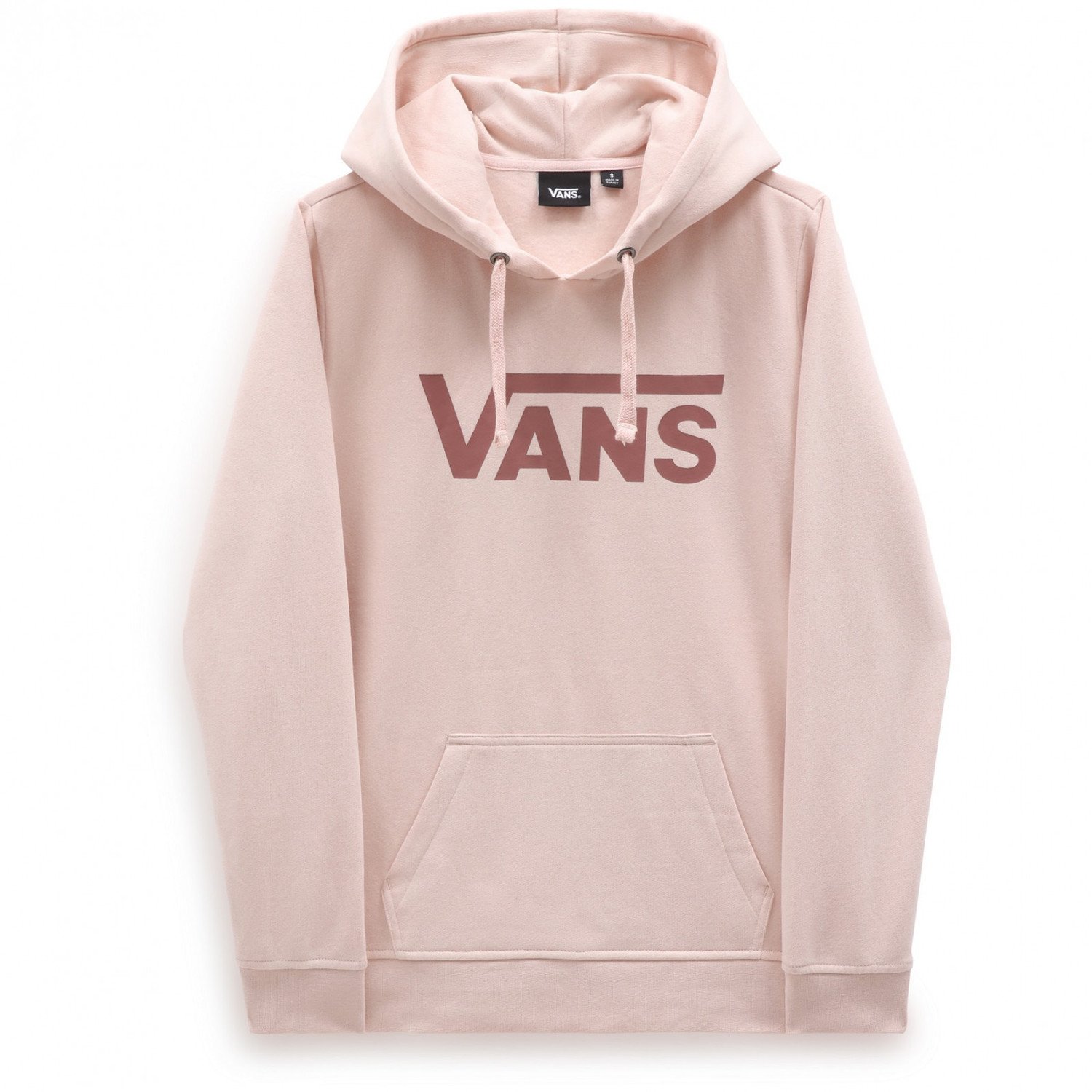 Dámská mikina Vans WM DROP V LOGO HOODIE-B Velikost: S / Barva: růžová